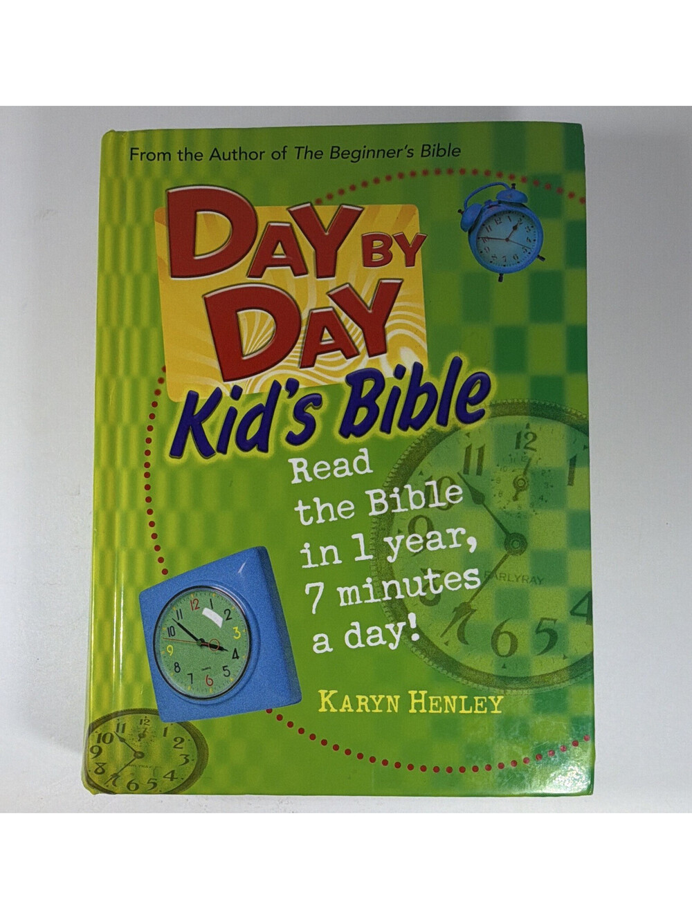 Karyn Henley Day by Day Kid's Bible for Young Readers Hardcover 2002 Illus